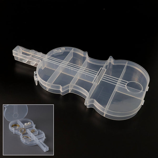 Plastic Violin Design Jewelry Organizer